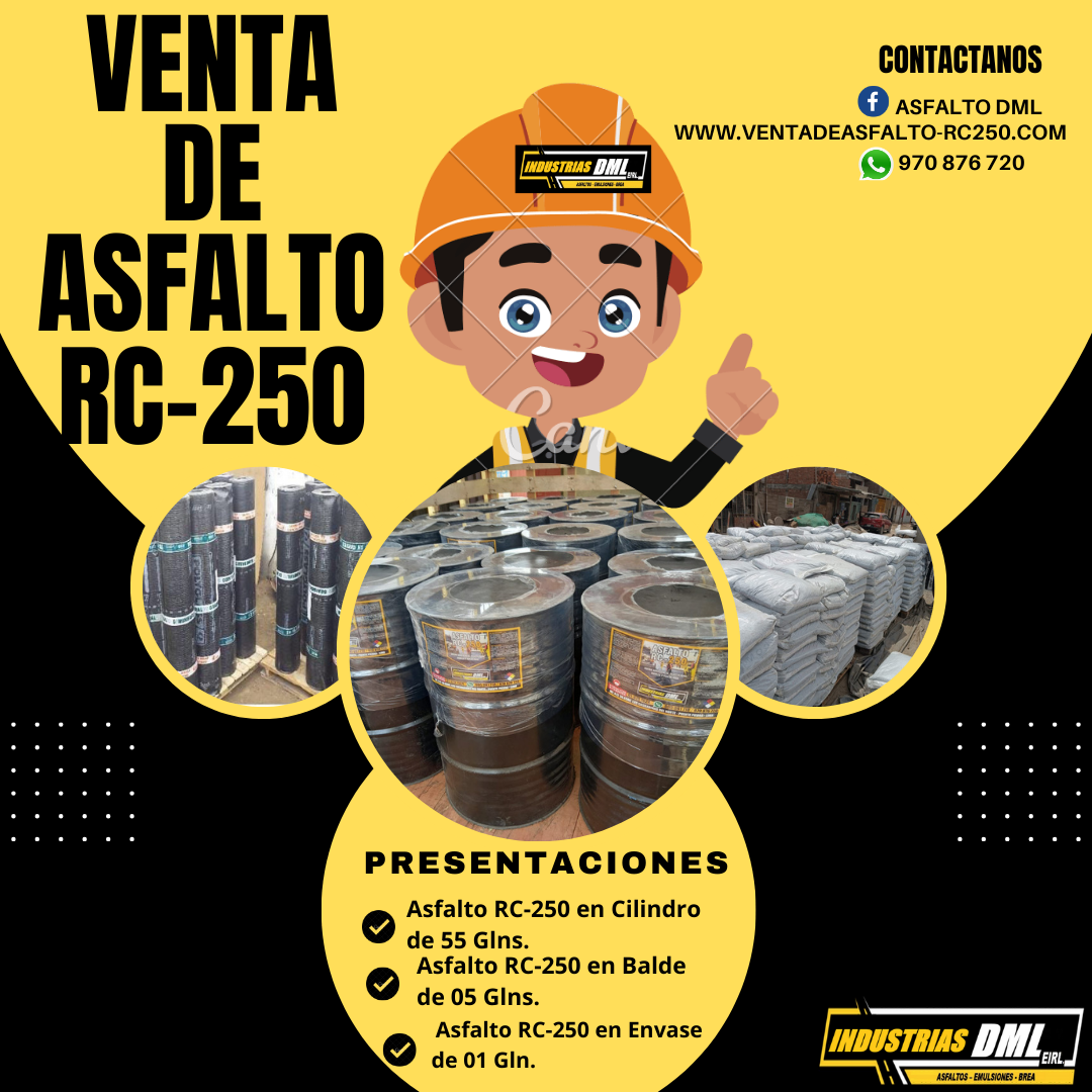 VENTA DE ASFALTO RC-250